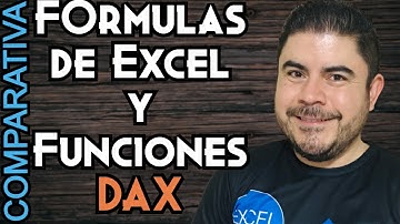 Comparativa: Fórmulas de Excel y Funciones DAX