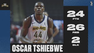 Oscar Tshiebwe Drops 24 PTS & 26 REB vs. Herd! His Seventh 20-20 Game of the Season