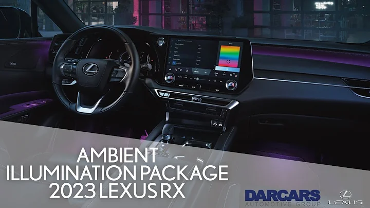 How to Adjust the Ambient Lights | 2023 Lexus RX - DayDayNews
