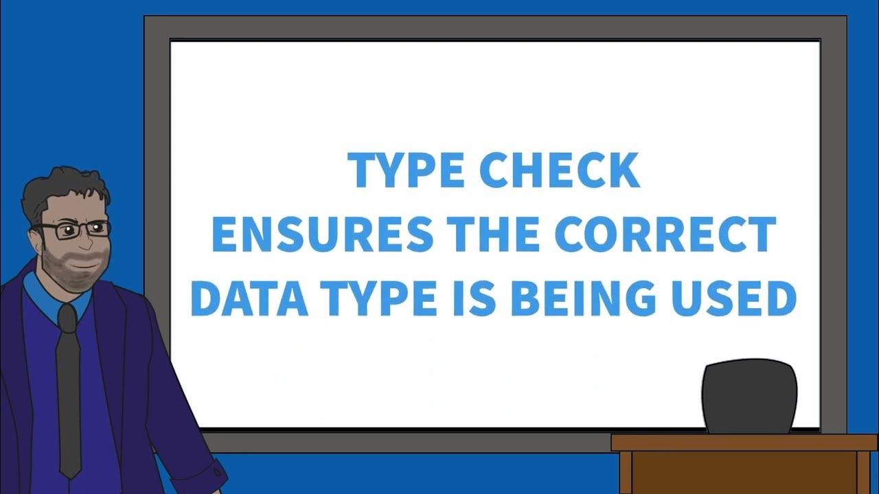 What Is A Type Check? Validation Rules [GCSE COMPUTER SCIENCE] - YouTube