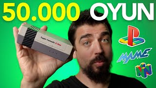 EFSANE OYUN KONSOLU! 50.000 OYUNLU - Kinhank Retro Super Konsol X Nes incelemesi