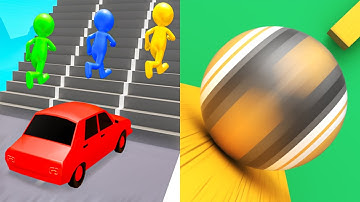 Going Balls VS Action Balls - All Level Gameplay Walkthrough Android iOS Ep2