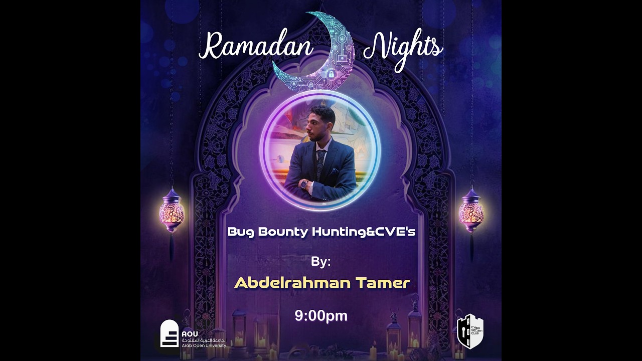 Bug Bounty Hunting&CVE's - Abdelrahman Tamer