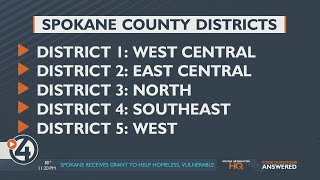 Spokane redistricting plan to create five new County Commissioner districts