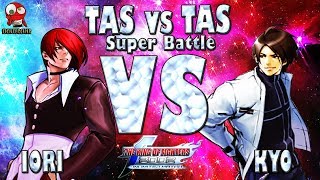 KOF2002UM (PS2) Kyo vs Iori [TAS vs TAS] Super Battle by Fighterchar (60fps)