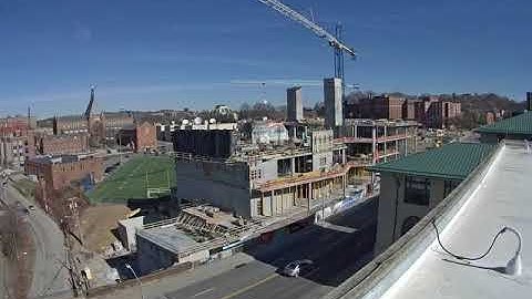 Tepper Quad Construction Time-Lapse Video