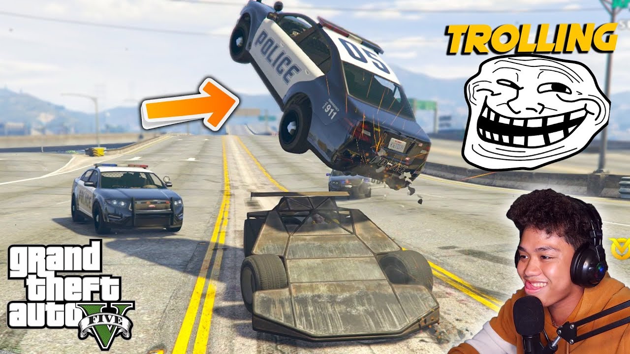 NEW "RAMP CAR" TROLLING sa GTA 5!! | Billionaire City Roleplay