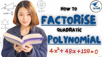 Factorise Polynomials | Quadratic Functions | factorisation
