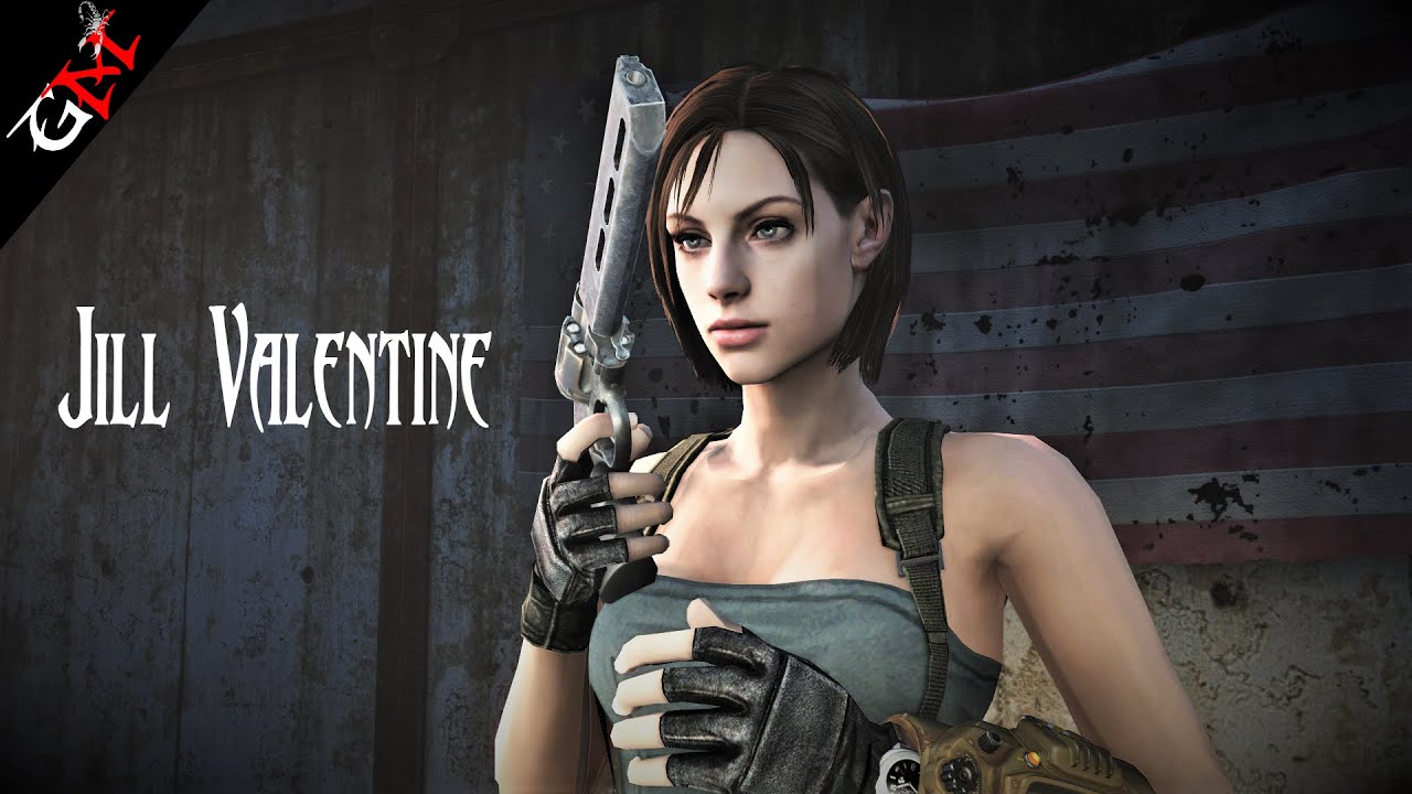 Jill Valentine From Resident Evil 3 FALLOUT 4 MODS YouTube