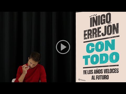 🔷 Íñigo Errejón presenta su libro titulado ‘Con todo’