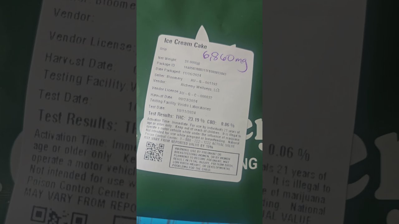 Bloomery Dispensary Shake from Michigan
