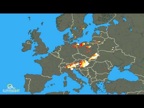 XXL BLITZORTUNG LAPSE 01/06/2015 - 31/08/2015