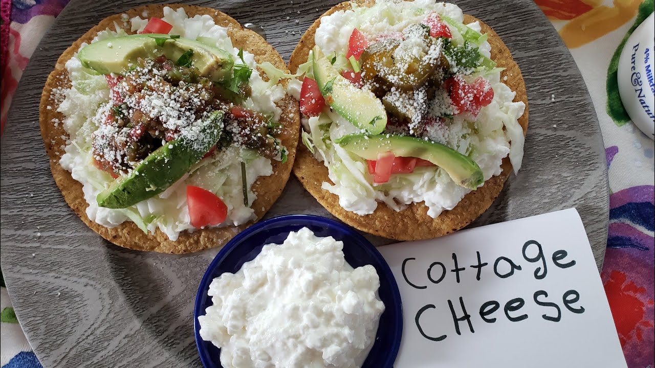 tostadas de cottage cheese animate a prepararlas ?? - YouTube