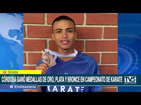 Córdoba ganó medallas de oro, plata y bronce en campeonato de karate