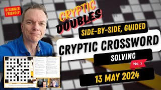 Cryptic Doubles - Side-by-side, guided solving of a Daily Telegraph Cryptic Crossword - No.1