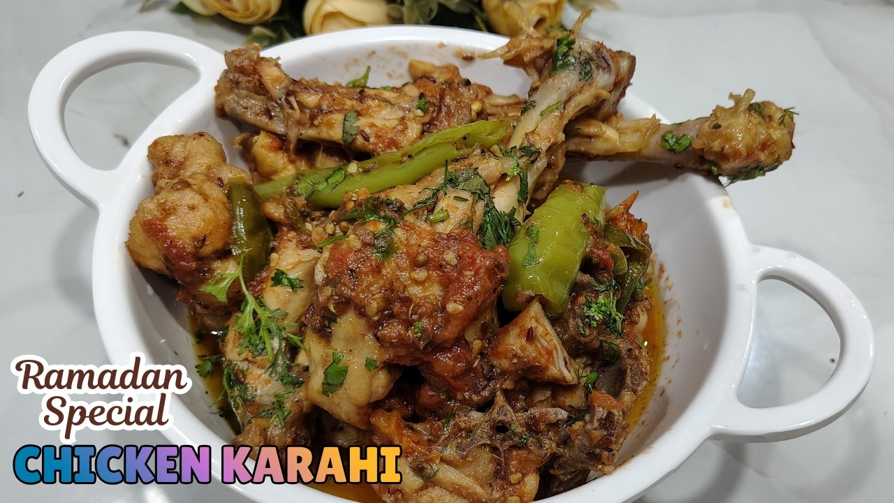 Chicken Karahi Recipe | Ramadan Special Ep- 06 | Easy Chicken Karahi | Bushra’s Yummy Recipe