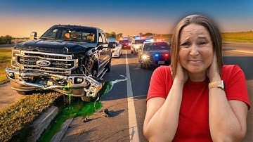 Our Truck is Wrecked! Travel Plans Ruined 😠