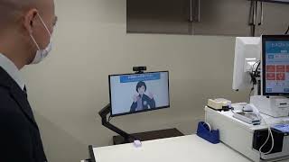 グリーンローソンのアバター接客