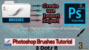 How to create a Brush and export it in photoshop cc 2018