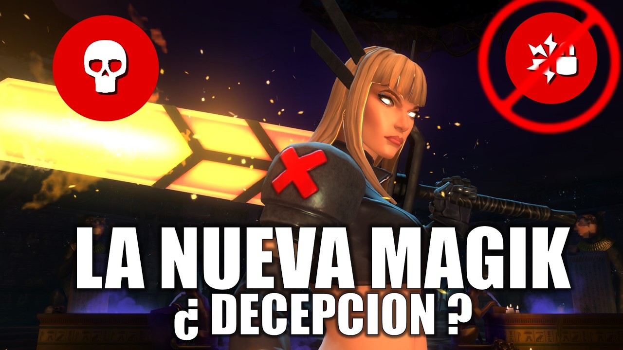 TESTEE A LA NUEVA MAGIK Y no es lo que ESPERABA - ¿ VALE LA PENA SUBIRLO ? COMO USARLA - Marvel MCOC