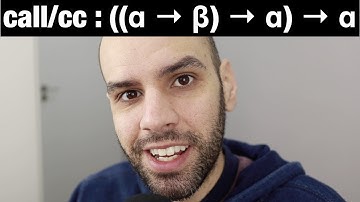 Understanding the Type of call/cc