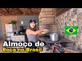 Almoço de Roça no Fogão a Lenha no Brasil