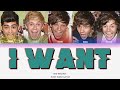 One Direction - I Want [Color Coded Lyrics]