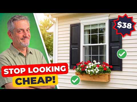 10 Cheap Curb Appeal Upgrades That Make Your House Look Expensive!