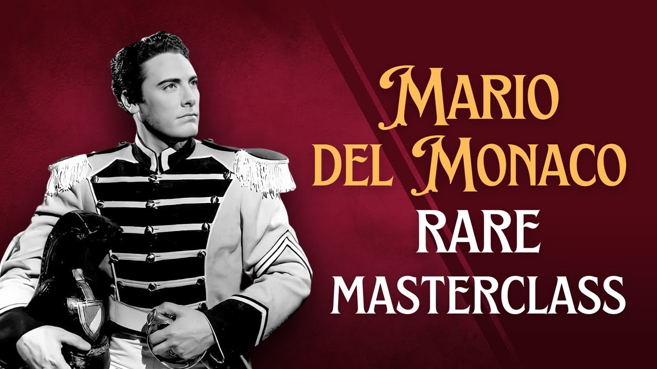 A very rare Masterclass with Mario Del Monaco from 1982 (english