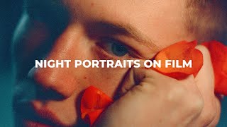 Night Portraits on Medium Format Film | Cinestill 800T & Lomography CN 800 Pushed to 1600