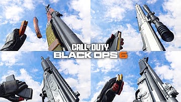 Call of Duty: Black Ops 6 - All Weapon Reload Animations