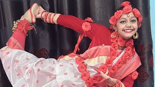 Esho Hey Boishakh এস হ বশখ Rabindra Sangeet Dance Cover By Aebong