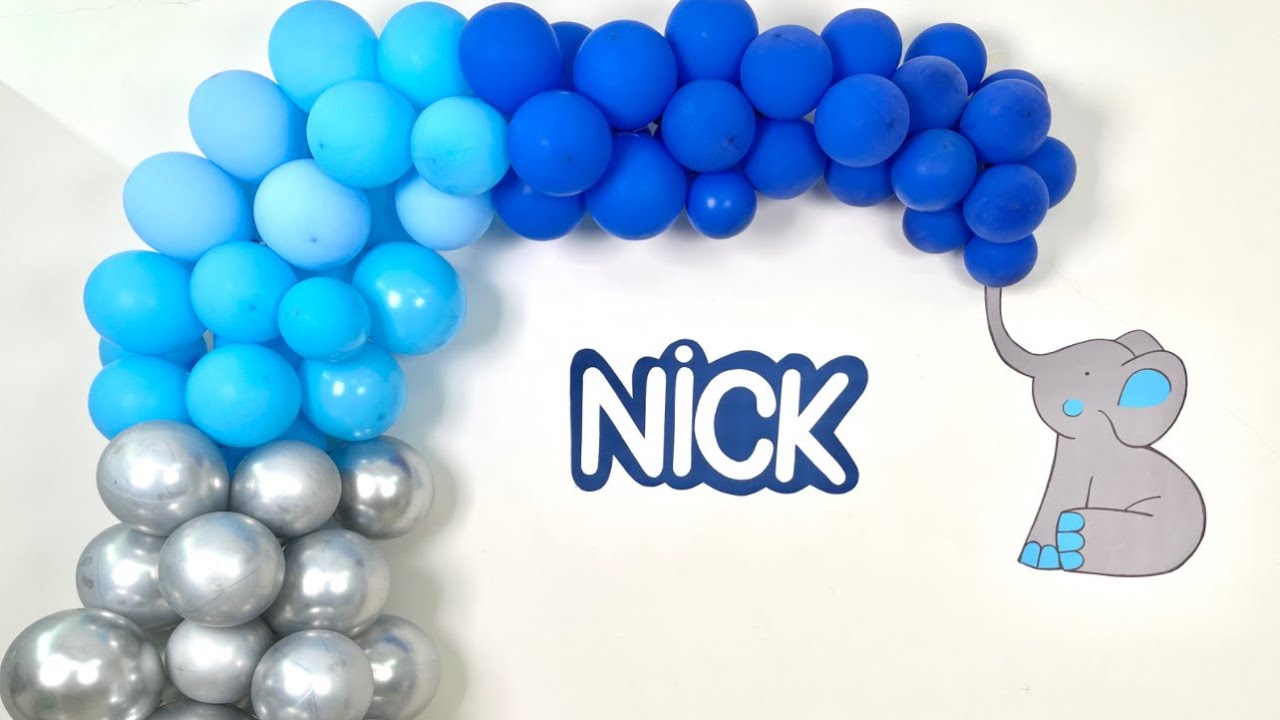 Balloon Decoration For Birthday Boy Baby Shower YouTube Balloon Decoration For Birthday Boy Baby Shower YouTube
