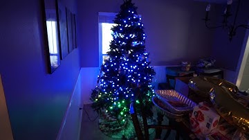 WS2811 Christmas Tree with FamiLamp color override