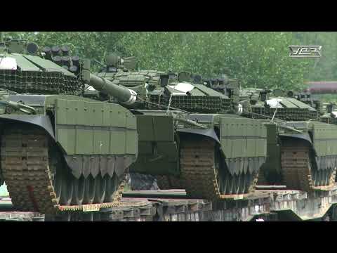 Уралвагонзавод  отгрузил в адрес МО РФ очередную партию танков Т-90М «Прорыв» и Т-72Б3М