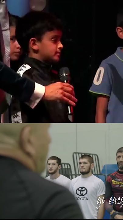 Khabib teaches boy about Prophet Yahya | Khabib Nurmagomedov