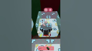 Building Glass Bridge Game in Piggy build Mode #shorts #piggy