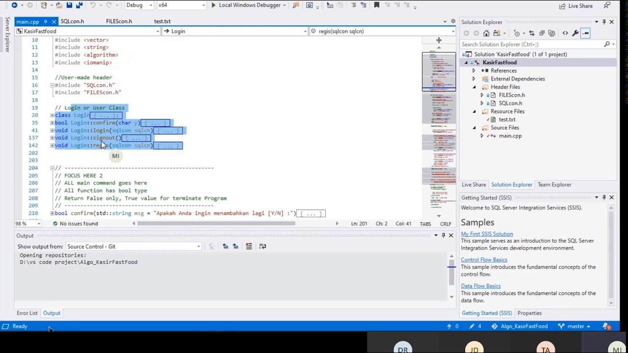 UAS Algoritma Dan Pemrograman II (LAB) - YouTube