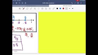 8 2D Compare and Order Real Numbers using Number Line