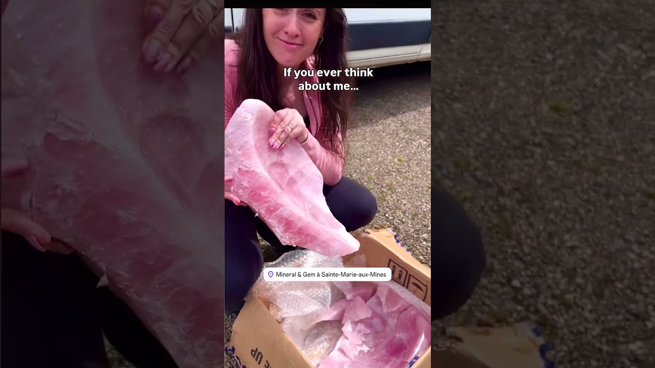 We Broke the Biggest Crystal Ever 😱 | Back to France Gem Show 2025 🇫🇷