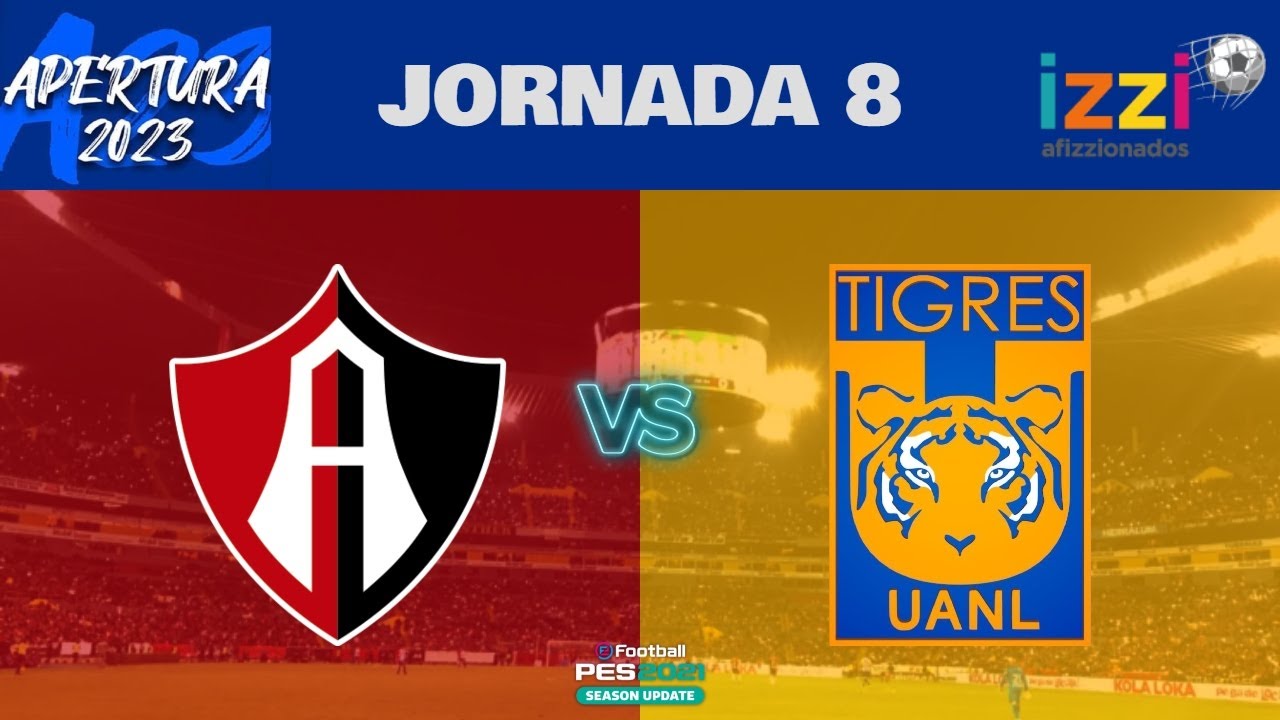Atlas vs Tigres EN VIVO | Jornada 8 Liga MX Apertura 2023 | Gameplay PC ...