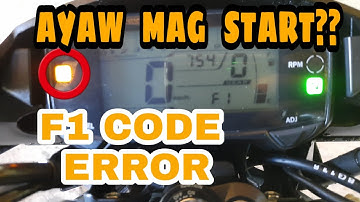 F1 CODE ERROR | RAIDER 150 FI