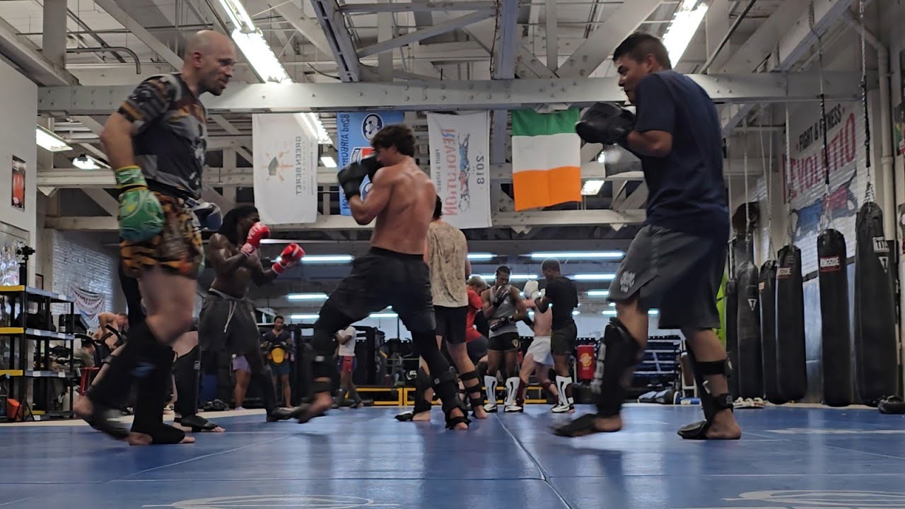 Muay Thai training live!
