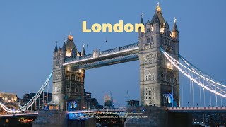 런던 여행 vlog🇬🇧 제일 보고 싶던 런던 타워브릿지 야경 보기 ✷ 암스테르담에서 유로스타 해저기차 타고 런던 도착 · London vlog ep.1