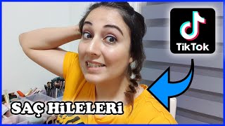 Ti̇ktok Saç Hi̇leleri̇ni̇ Denedi̇m