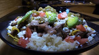 Steak Rice Bean Bowl