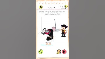 Brain Test 4 Tricky Friends   Level 136