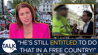Julia Hartley-Brewer CLASHES With Caller On Jewish Man Stopped At Pro-Palestine Protest