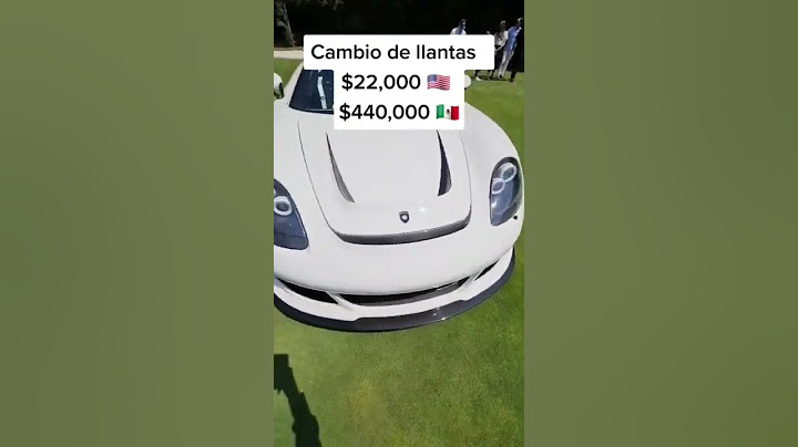 Cuánto dinero cuesta mantener un Porsche Carrera GT ??? 🤑💵🤑