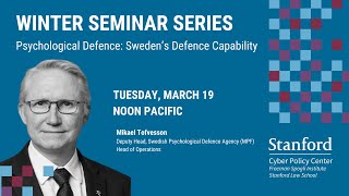 Psychological Defence: Sweden’s Defence Capability